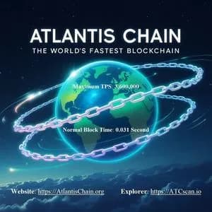 AtlantisChain Achieves 800 Million Blocks, Solidifying Global Leadership in Blockchain Speed and Scale